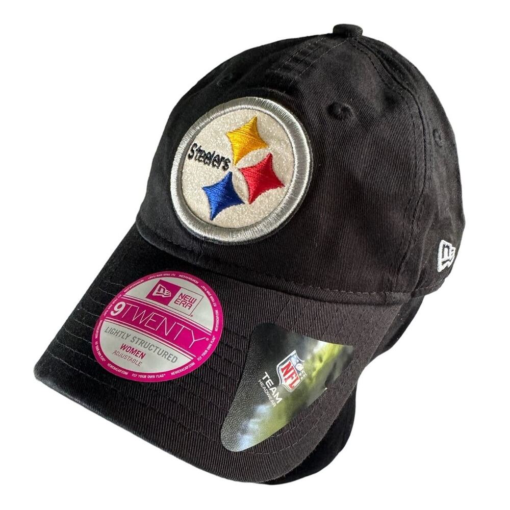 Pittsburgh Steelers Adjustable Hat New Era Logo Ballcap Ladies NFL Ladies NWT
